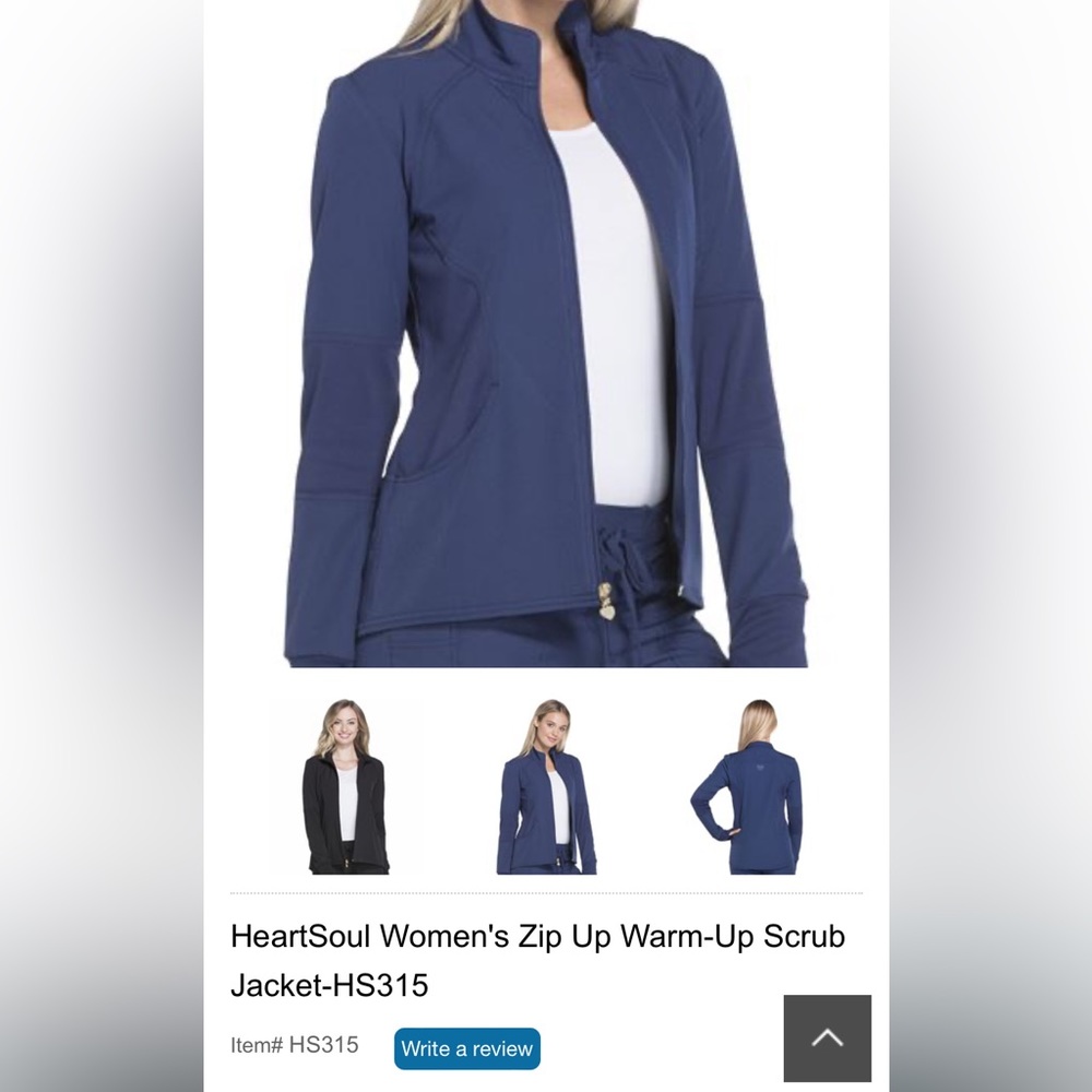 heartsoul Scrub Jacket